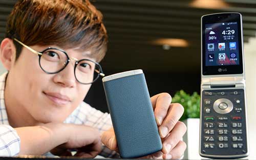 LG تعلن عن هاتف كلاسيكي قابل للطي بنظام الأندرويد 5.1
