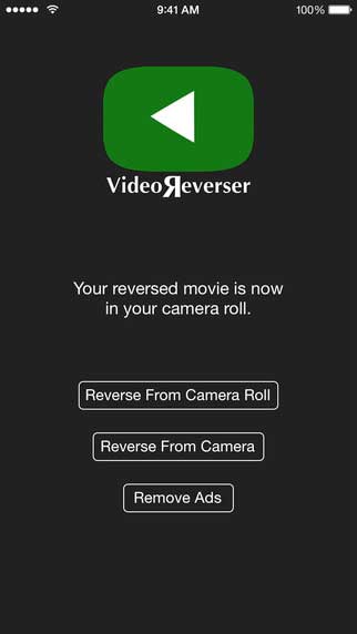 تطبيق Video Reverser لعكس تشغيل الفيديو من النهاية إلى البداية - رائع ومجاني !