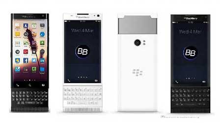 صور جديدة مسربة لجهاز بلاكبيري BlackBerry Venice