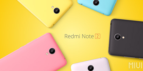 هاتف Xiaomi Redmi Note 2 متوفر الآن للشراء ! 