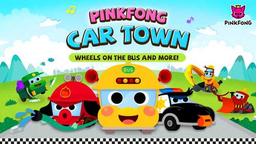 لعبة PINKFONG Car Town للأطفال المحبين للسيارات