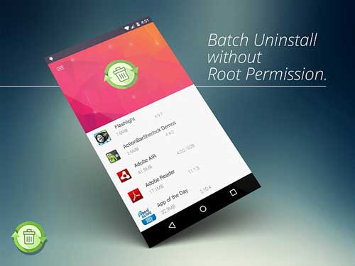 تطبيق NoRoot Batch Uninstaller لحذف البرامج بطريقة سهلة