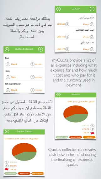 تطبيق القطات myQuota