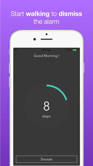 تطبيق Walk Me Up منبه يوقظك رغما عنك