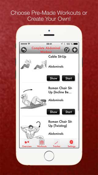 تطبيق My Workout App دليل التمارين الرياضية