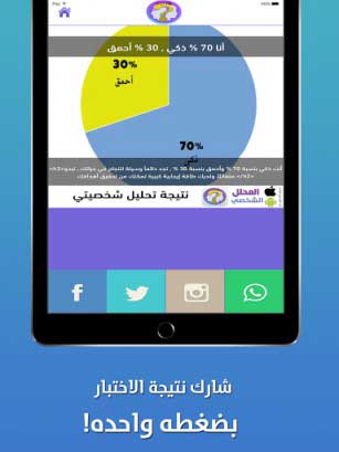 تطبيق المحلل الشخصي