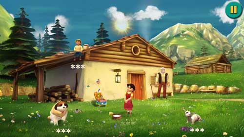 لعبة هايدي - مغامرة في جبال الألب - تعليمية ترفيهية مسلية