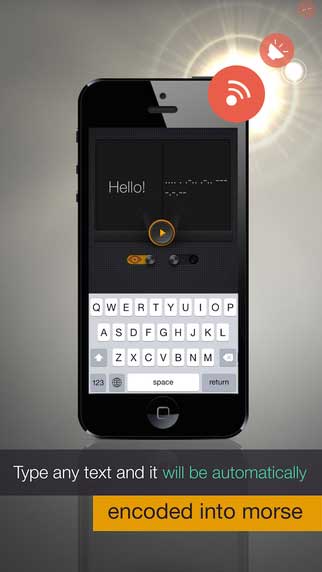 تطبيق MORSE Light PRO لتحويل الفلاش لشفر مورس