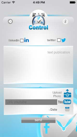 تطبيق Control in لإدارة منشوراتك في الشبكات الاجتماعية