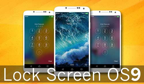 تطبيق Lock Screen OS 9 للحصول على قفل شاشة الايفون