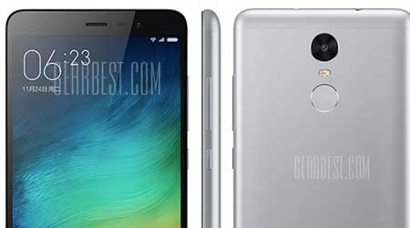 جهاز XIAOMI REDMI Note 3 الجديد متوفر للطلب المسبق على موقع gearbest الان حصريا