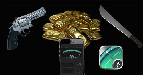 حول جهازك الأيفون لكاشف المعادن مع تطبيق Metal Detector PRO