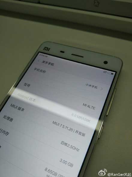 جهاز Xiaomi Mi 4 و Mi Note سيحصلان على الأندرويد 6.0 قريبا