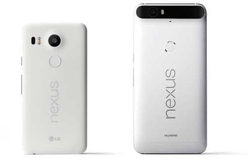 أجهزة جوجل: Nexus 6P من هواوي وNexus 5X من جوجل
