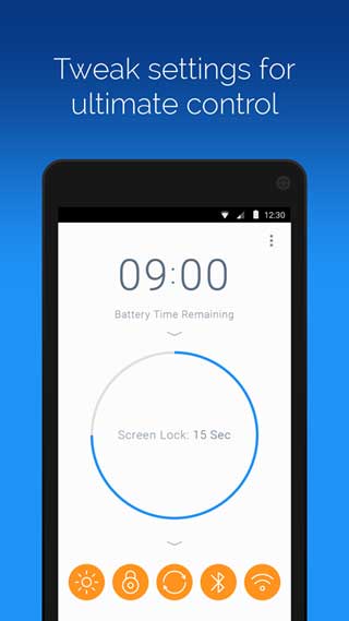 تطبيق Battery Time Saver & Optimiser لتحسين البطارية