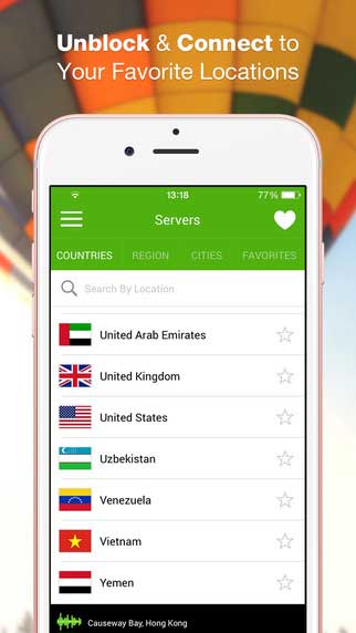 تطبيق PureVPN خدمة VPN سريعة وآمنة للأيفون والأندرويد