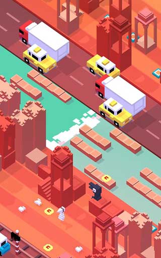 لعبة Crossy Road أو طريق الخطر الممتعة والمسلية