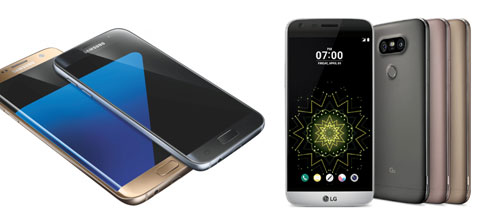 ما رأيكم - LG G5 ضد Galaxy S7 - أيهما أفضل ؟