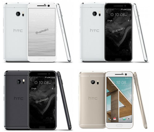 ما هي الألوان التي سيتوفر بها جهاز HTC 10 ؟