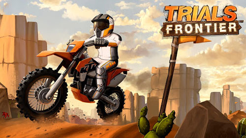 لعبة Trials Frontier لمحبي الدراجات النارية في حلبات خطيرة