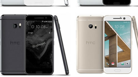 ما هي الألوان التي سيتوفر بها جهاز HTC 10 ؟