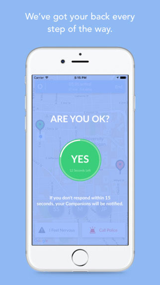 تطبيق Companion Safety App لمشاركة مكانك مع من تريد