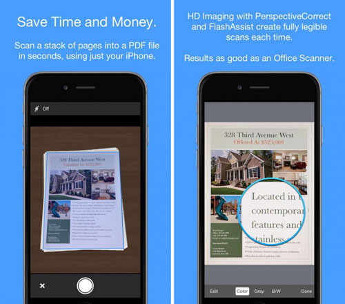 تطبيق Smart PDF Scanner لتحويل جهازك لسكانار