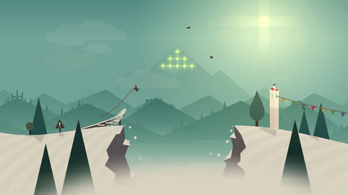 لعبة Alto's Adventure للتزلج والقيام بحركات مذهلة