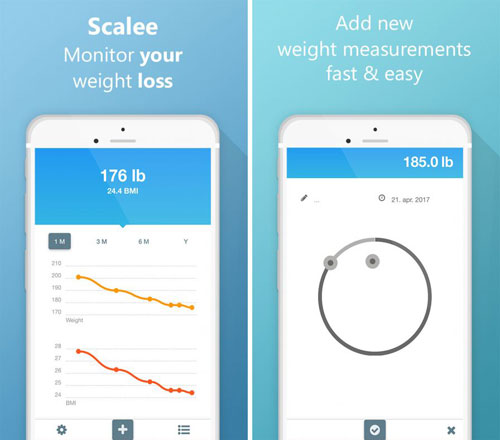تطبيق Scalee للتحكم في وزنك زيادة أو نقصانا