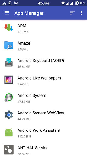 تطبيق Amaze File Manager مدير ملفات بمزايا كثيرة