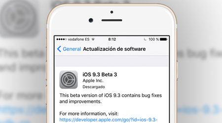 أبل ستقوم بإطلاق تحديث iOS 9.3.3 لحل مشاكل سابقة