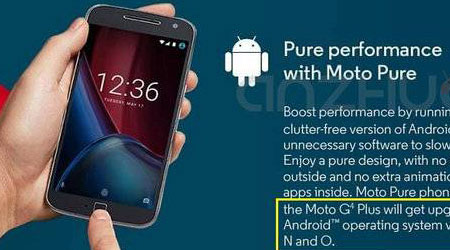 جهاز Moto G4 Plus سيحصل على تحديث الأندرويد N وحتى O !