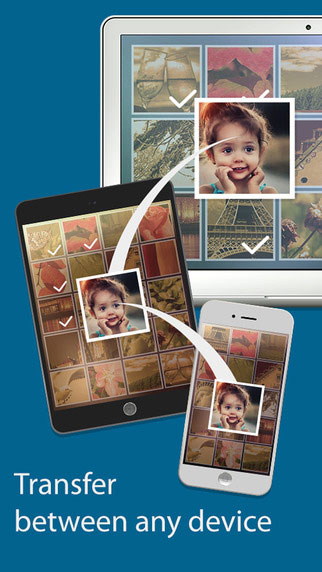 تطبيق FotoSwipe لنقل الصور والفيديو بين الأجهزة بسهولة