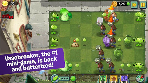 لعبة Plants vs. Zombies 2 الشهيرة مع مراحل جديدة