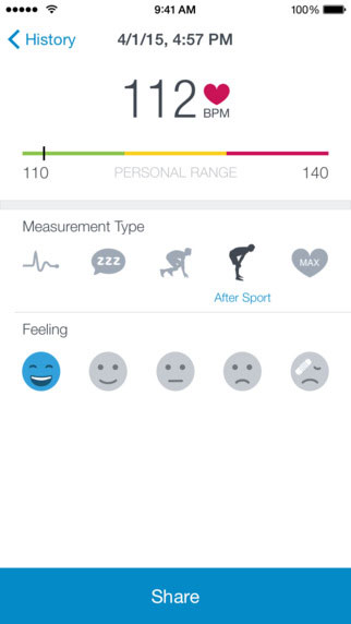 تطبيق Runtastic Heart Rate لحساب دقات القلب