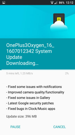 جهاز OnePlus 3 سيحصل على تحديث OxygenOS 3.2.0 لتصحيح المشاكل