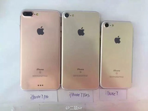  آبل ستطلق ثلاث نسخ من الأيفون 7 منها iPhone Pro