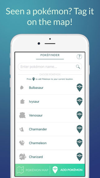 تطبيق PokéFinder دليلك للوصول إلى أماكن البوكيمون على الخريطة