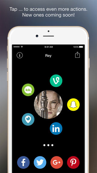 تطبيق Contacts Pad