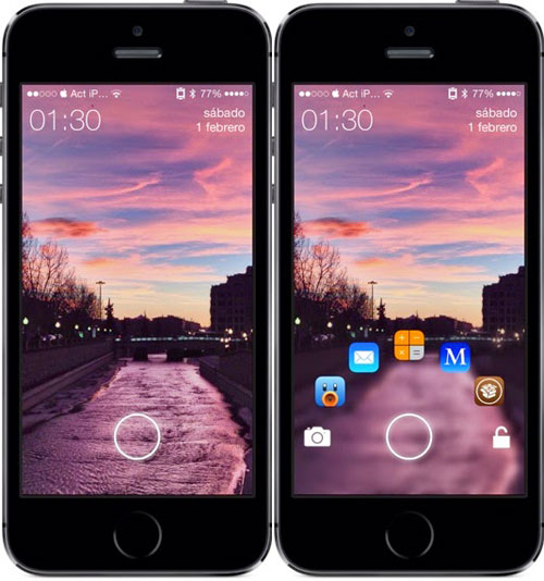 أداة JellyLock Unified للوصول السريع للتطبيقات من على شاشة القفل