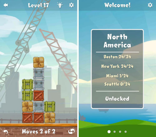 لعبة Move the Box لمحبي الألغاز والتحديات الكبيرة