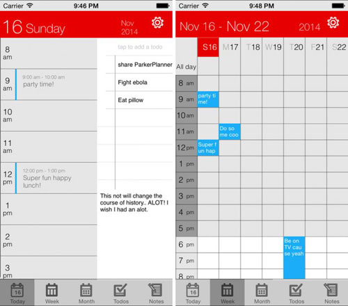 تطبيق Parker Planner لرسم خطط وبرامجك