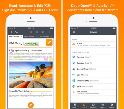 تطبيق PDF Max 5 Pro لتحرير ملفات PDF