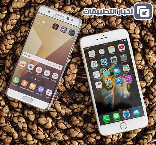 اختبار السرعة : iPhone 6s ضد Galaxy Note 7 - أيهما أسرع ؟!