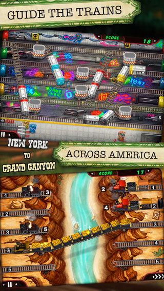 لعبة Train Conductor 2: USA لخوض تحدي التحكم في القطارات