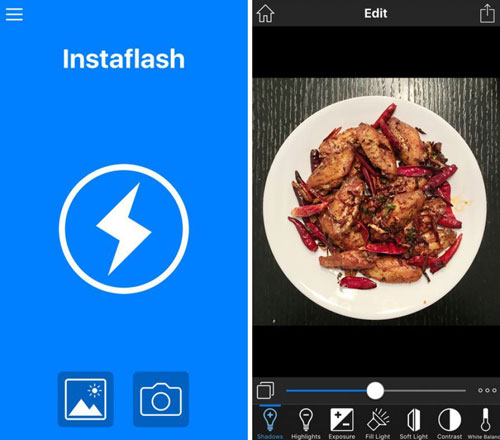 تطبيق Instaflash الاحترافي للتصوير بمزايا رائعة
