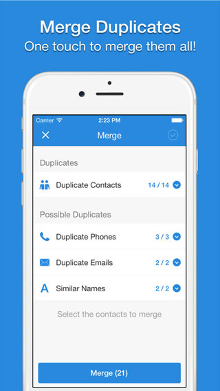 تطبيق Simpler Contacts Pro لإدارة جهات الاتصال