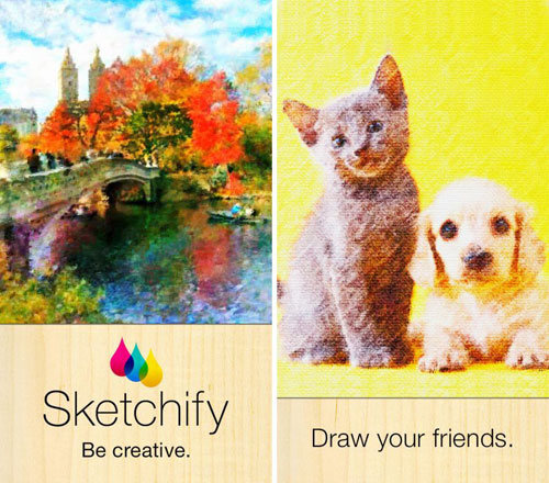 تطبيق Sketchify لتحويل صورك لرسوم زيتية