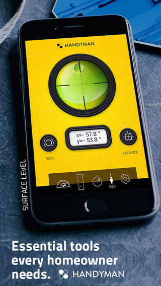 تطبيق Handy Tools for DIY - أربع أدوات قياس للاستخدام المنزلي