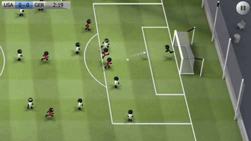 لعبة Stickman Soccer لتحدي كرة قديم رائع